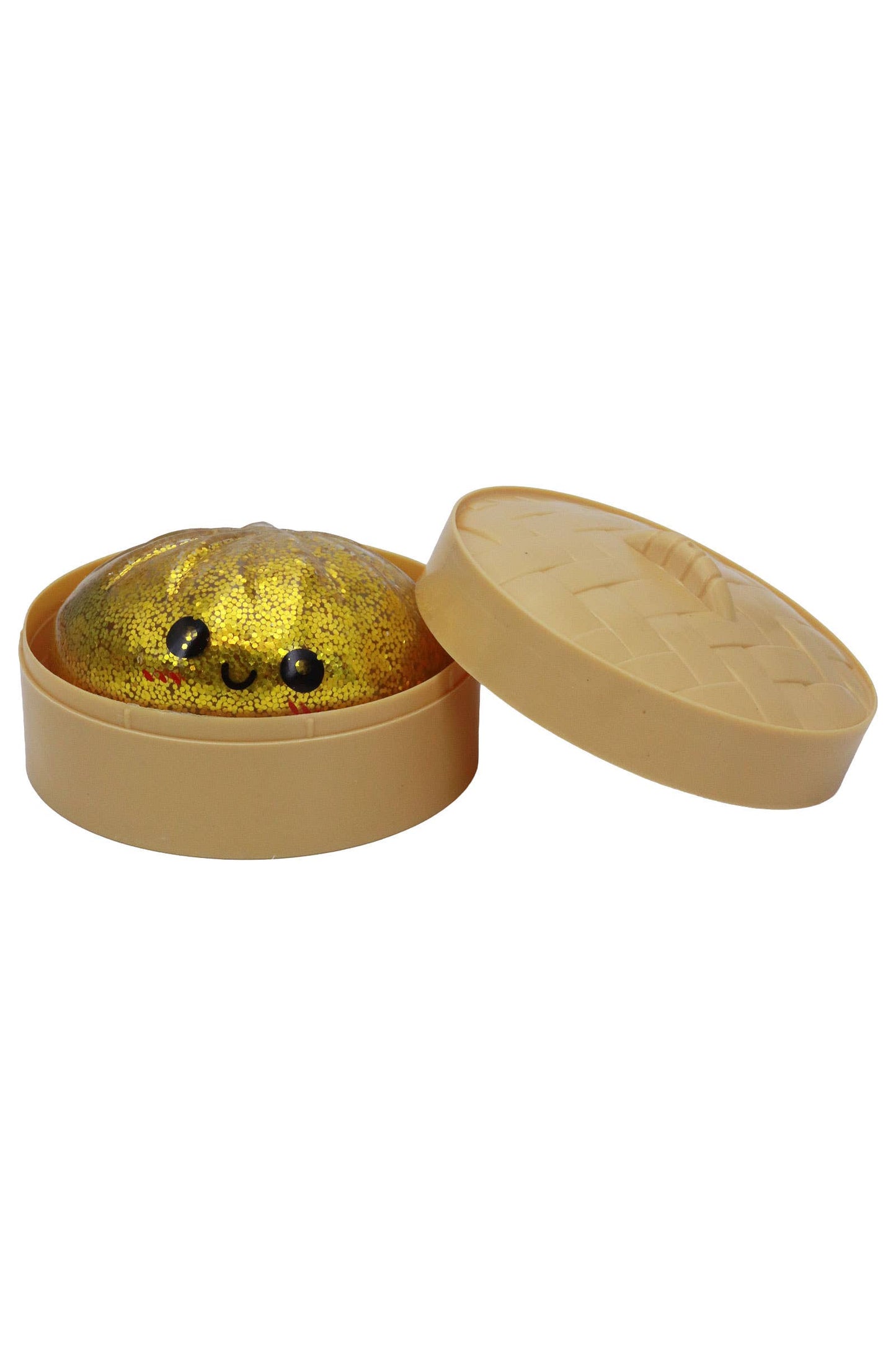 Glitter Jelly Bao Bun Dumpling Jiggly Slime Squishy