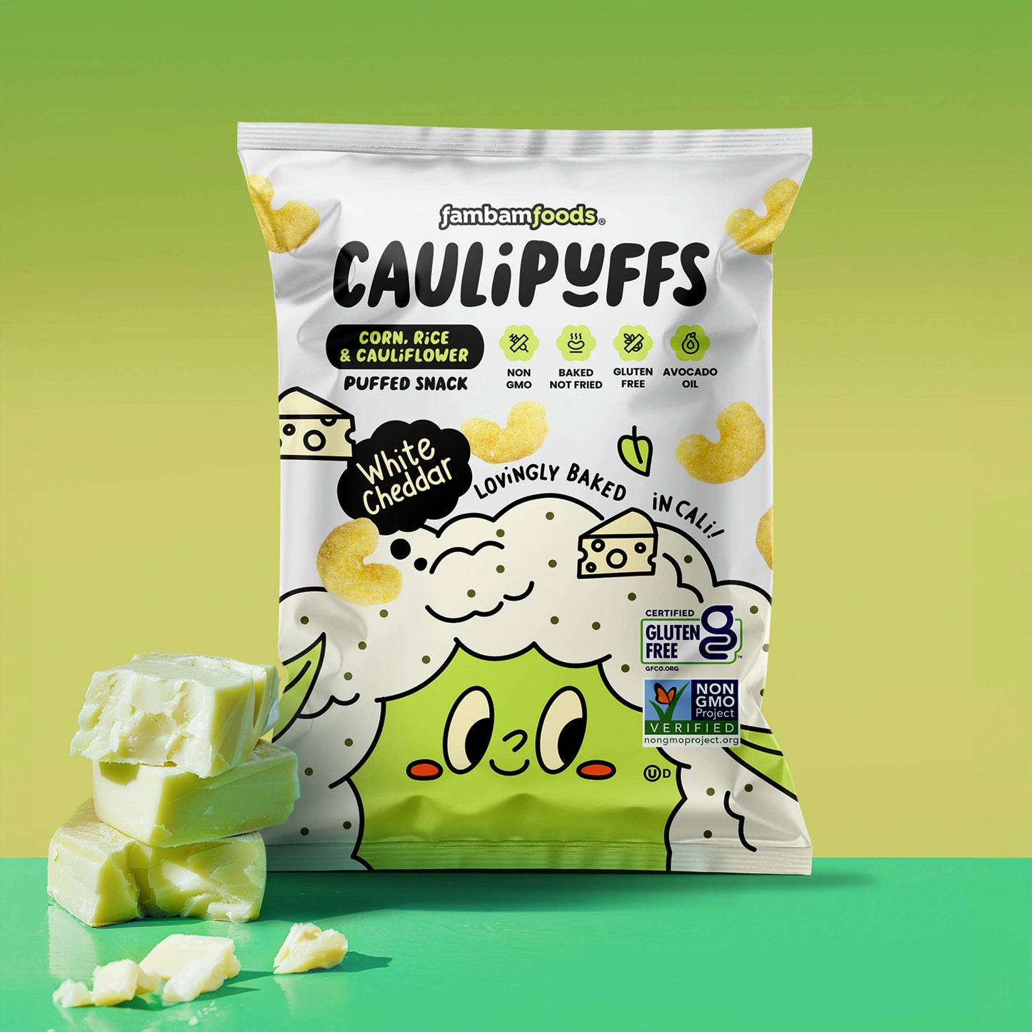 CauliPuffs White Cheddar Puffs