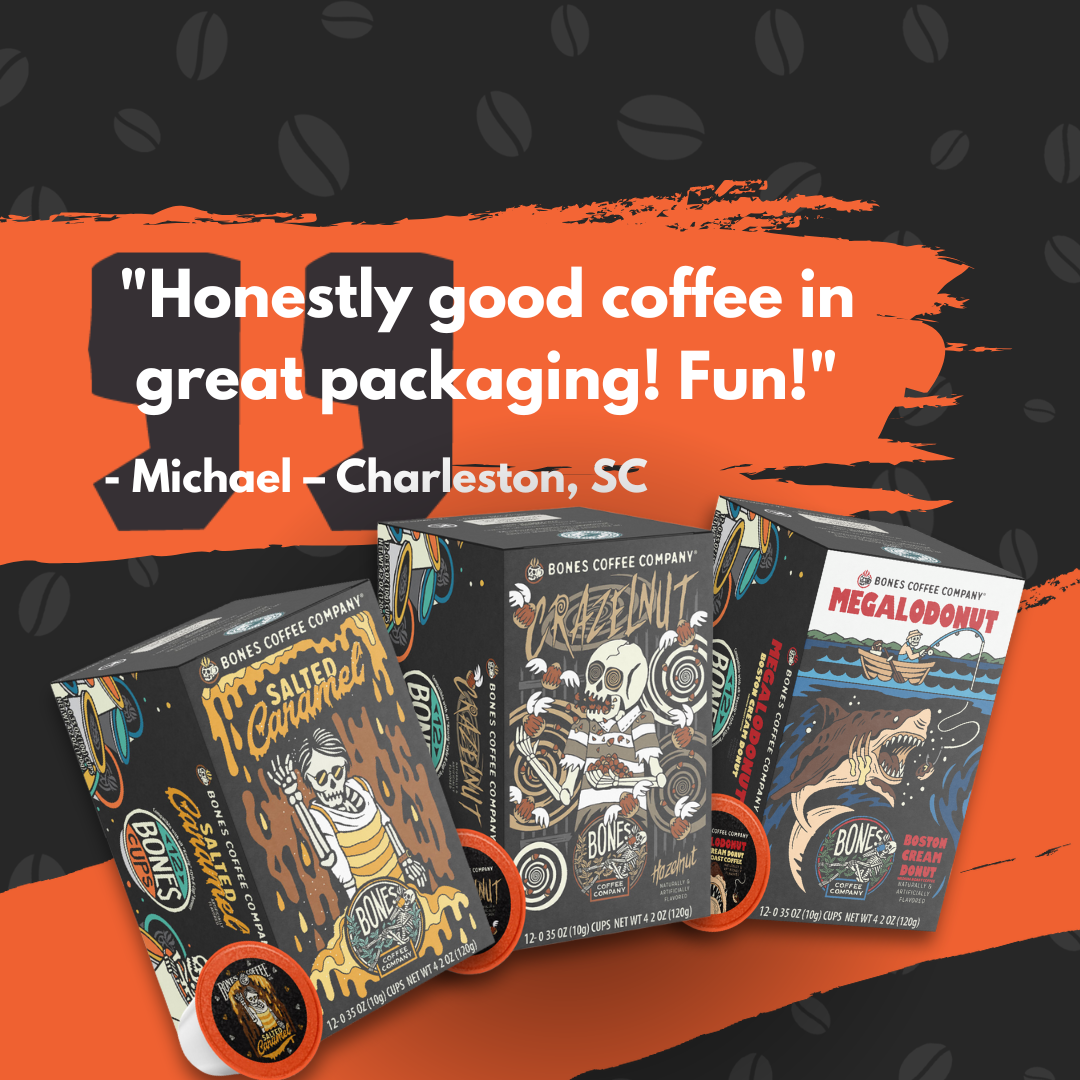 Frankenbones Flavored Coffee Pods