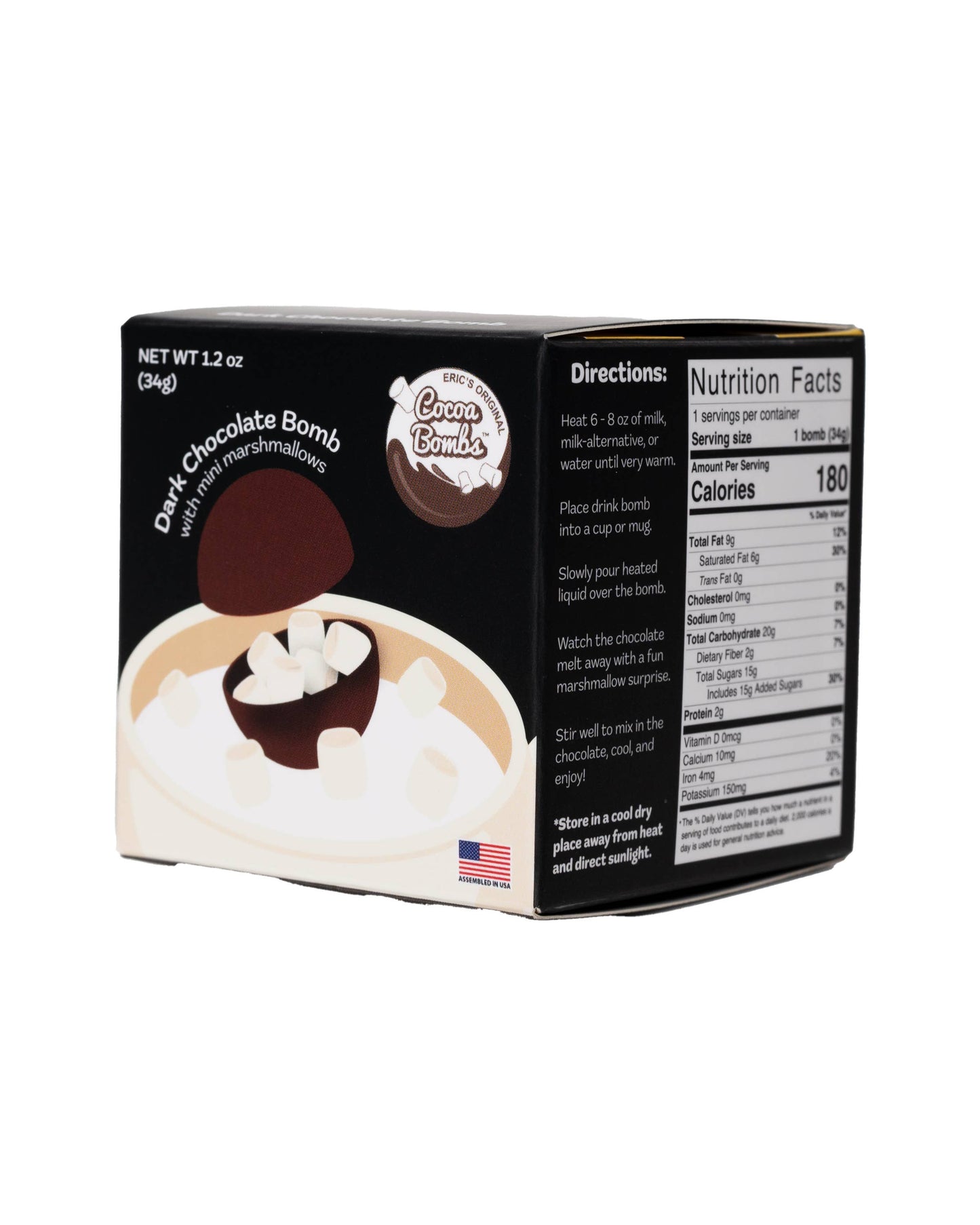 Dark Chocolate Cocoa Bombs