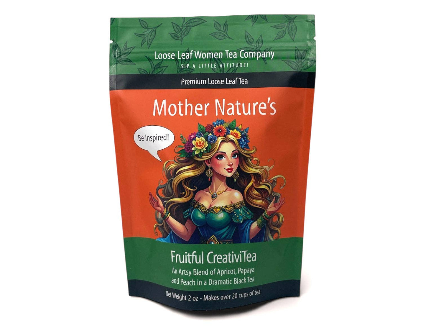 Mother Nature's Fruitful CreativiTea: 2 oz Pouch