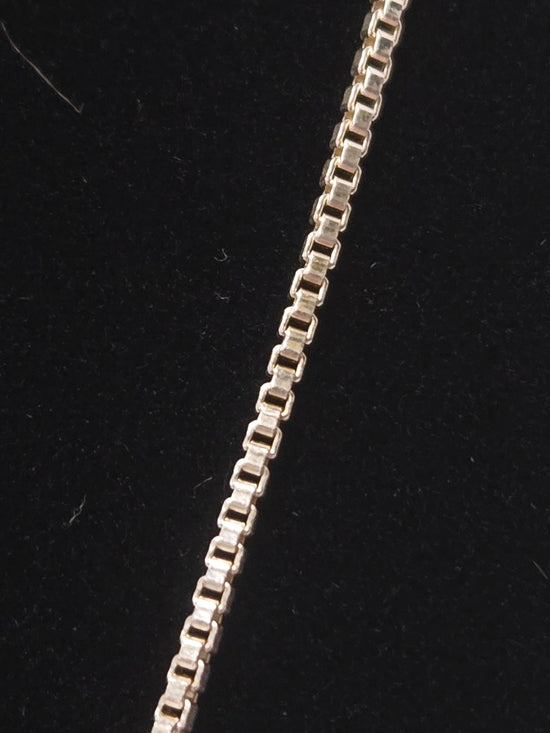 Sterling Silver Box Chain Necklace