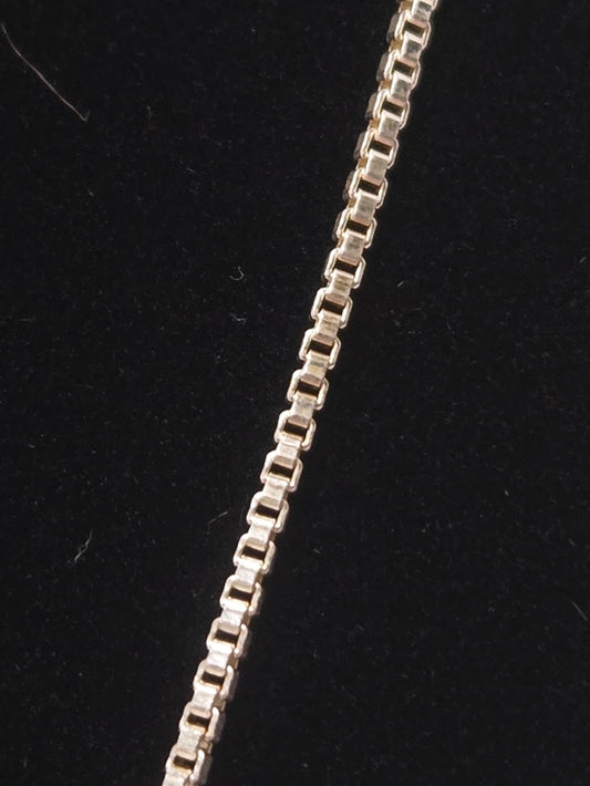 Sterling Silver Box Chain Necklace