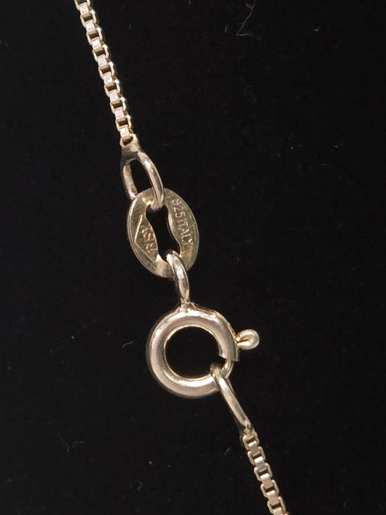 Sterling Silver Box Chain Necklace