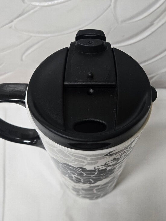 Ceramic 17 OZ Travel Cup | Floral Medley